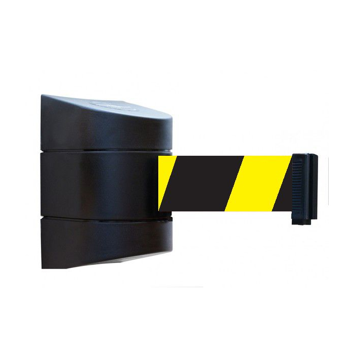 Tensabarrier® Black Cassette Yellow And Black Webbing