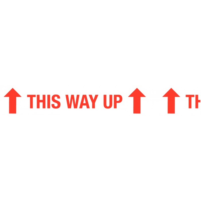 This Way Up Pre Printed Goods Packaging Tape