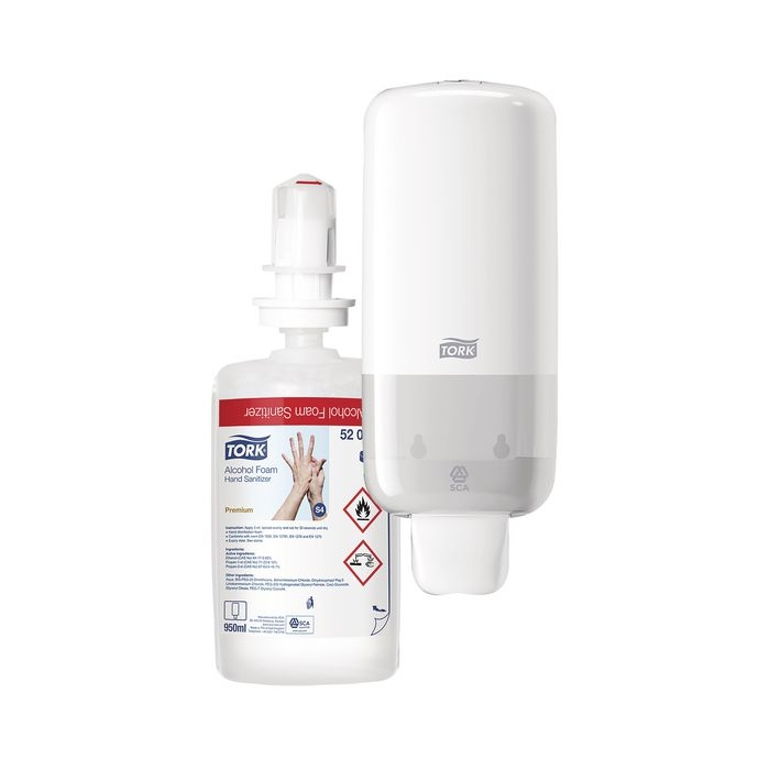 Tork® Foam Sanitiser With FREE White Dispenser