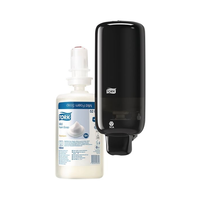 Tork® Foam Soap And With FREE Black Dispenser
