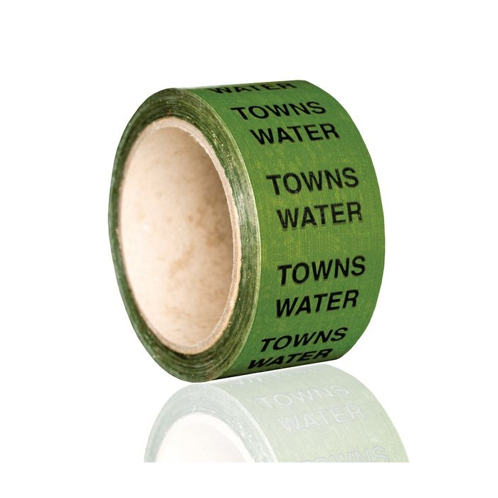 Towns Water Pipeline Marking Information Tape