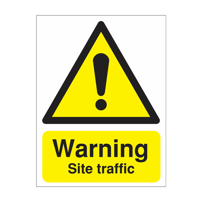 Warning Site Traffic Hazard Reflective Signs