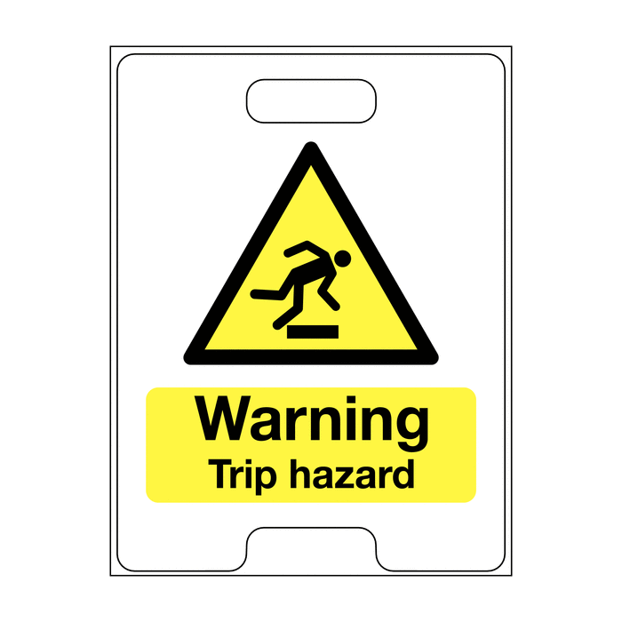 Warning Trip Hazard Temporary Indoor Floor Stands