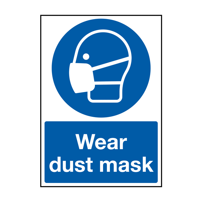 dust mask sign