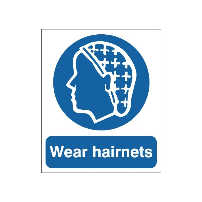 Wear Hairnets Sign