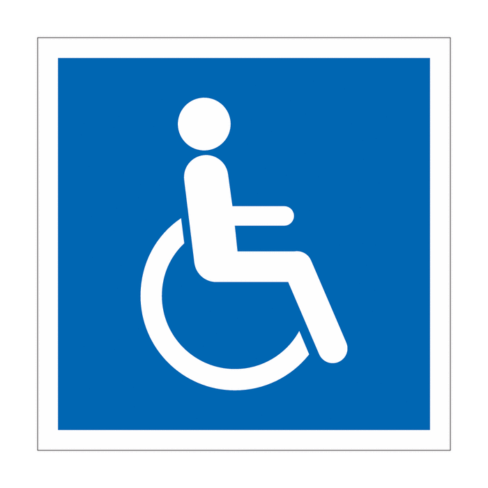 Wheelchair Accessible Symbol Signs