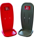 2 Part Single Fire Extinguisher Display Stands In Red And Grey