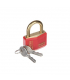 Abus Colour Coded Padlocks With Solid Brass Shackle In Red