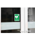 AED Automated External Defibrillator Window Sign