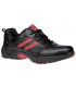 Black And Red Leather Trainer Safety Shoes