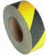 Black/Yellow Comfortable Anti Slip Surfacing Tape