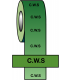 C W S Pipeline Marking Information Tape