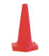 Red Traffic Cone Colour Coded Sand Weighted Warning Hazard Cone