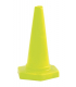 Yellow Traffic Cone Colour Coded Sand Weighted Warning Hazard Cone