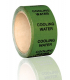 Cooling Water Pipeline Marking Information Tape