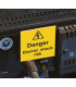 Danger Electric Shock Risk On The Spot Electrical Label