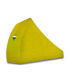 Single sided chock / Size 191 x 178 x 241mm (H x W x D) Colour=Yellow