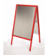 Double Sided Coloured Snap Frames A Boards In Red