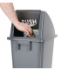 Economy General Litter Recycling Bin 60 Litre Capacity