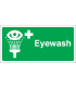 Emergency Eye Wash Large Format Banner Sign