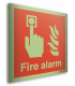 Fire Alarm Acrylic Nite-Glo Sign