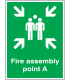 Fire Assembly Point A Outdoor Aluminium Signs