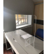Free Standing Clear Perspex Partition Screens