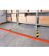 Hazard And Aisle Marking Tape In Yellow & Black 33m