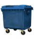 4 Wheeled Waste Container Colour Blue