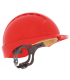 JSP EV02 Industrial Use HDPE Safety Helmet Red