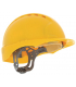 JSP EV02 Industrial Use HDPE Safety Helmet Yellow