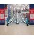 JSP® Titan Blue And White Expanding Barriers
