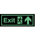 Nite Glo Exit Arrow Up Sign