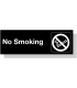 No Smoking Laser Engraved Acrylic No Smoking Signs