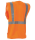 Orange High Visibility Waistcoat With Breast Pocket