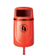 Osprey Outdoor Litter Bins Complete With Liner Red