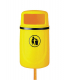 Osprey Outdoor Litter Bins Complete With Liner Yellow