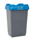 Economy Paper Waste Recycling Bins 50 Litre Capacity