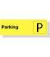 Parking Laser Engraved Acrylic Parking Door Signs