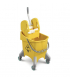 Plastic Mop Bucket with Wringer 30 Litre In Yellow
