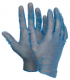 Polyco® Powder Free Blue Vinyl Food Industry Gloves
