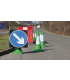 Sand Weighted Green Traffic Cones