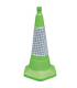 Sand Weighted One Piece Traffic Cone In Green