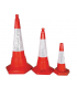 Sand Weighted Red Traffic Cones