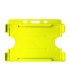 Single Sided Standard Identification Cardholders Yellow