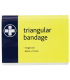 Single Use Triangular Bandage Individually Wrapped Pack Of 10