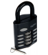 Squire Zinc Plated Recodable Combination Padlocks
