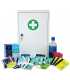 Stocked Metal First Aid Cabinets
