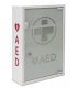 Wall-Mount AED Defibrillator Metal Storage Cabinet