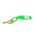 Moulded Plastic Reusable Key Tags Pack Of 100 In Green